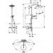 Hansgrohe Showerpipe Croma Select S 280 EcoSmart mit Raindance HB mattschwarz