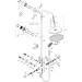Hansgrohe Showerpipe Croma Select S 280 mit Raindance Handbrause mattschwarz