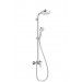 Hansgrohe Showerpipe Crometta 160 Einhebelmischer weiss/chrom