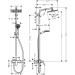 Hansgrohe Showerpipe Crometta E 240 Einhebelmischer chrom