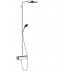 HG Showerpipe Pulsify 260 1jet EcoSmart mit Wannenthermostat Aufputz chrom