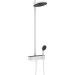Hansgrohe Showerpipe Pulsify 260 2jet EcoSmart mit Brausethermostat Aufputz mattweiss