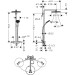 Hansgrohe Showerpipe Raindance Alive S Puro  300 1jet mit Ecostat Element chrom