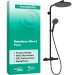 Hansgrohe Showerpipe Raindance Alive S Puro  300 1jet mit Ecostat Element MSW