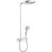 Hansgrohe Showerpipe Raindance Select chrom mit Kopfbrause Raindance E Air 3jet 300mm