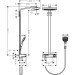 Hansgrohe Showerpipe Raindance Select chrom mit Kopfbrause Raindance E Air 3jet 300mm
