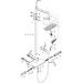 Hansgrohe Showerpipe Raindance Select E 300 2jet EcoSmart chrom