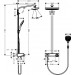 Hansgrohe Showerpipe Raindance Select E 300 2jet EcoSmart ShowerTablet weiss/chrom