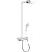 Hansgrohe Showerpipe Raindance Select E 300 2jet EcoSmart weiss/chrom
