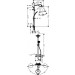 Hansgrohe Showerpipe Raindance Select EcoSmart chr.Kopfbrause Raindance Air 1jet 240mm