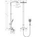 Hansgrohe Showerpipe Raindance Select we./chr. m.KB Raindance E Air 1jet 360mm Wanne