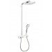 HG Showerpipe Raindance Select weiss/chr m.Kopfbrause Raindance E Air 3jet 300mm