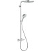 Hansgrohe Showerpipe Raindance Select weiss/chrom mit Kopfbrause S 300 2jet