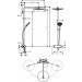 Hansgrohe Showerpipe Raindance Select weiss/chrom mit Kopfbrause S 300 2jet