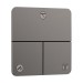 Hansgrohe ShowerSelect Comfort Q Ventil Unterputz für 3 Verbraucher Brushed Black Chrome