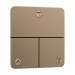 Hansgrohe ShowerSelect Comfort Q Ventil Unterputz für 3 Verbraucher Brushed Bronze