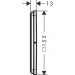 Hansgrohe ShowerSelect Comfort Q Ventil Unterputz für 3 Verbraucher Mattschwarz