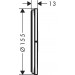 Hansgrohe ShowerSelect Comfort S Ventil Unterputz für 3 Verbraucher Brushed Black Chrome