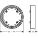 Hansgrohe ShowerSelect Comfort S Verlängerungsrosette 22 mm Matt White