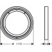 Hansgrohe ShowerSelect Comfort S Verlängerungsrosette 5 mm Matt Black