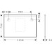 Hansgrohe Spiegel Xarita Lite Q 1000/30 m.hor.LED Beleuchtung IR Sensor Matt Black