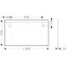 Hansgrohe Spiegel Xarita Lite Q 1200/30 m.hor.LED Beleuchtung IR Sensor Matt White