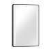 Hansgrohe Spiegel Xarita Lite Q 500/30 m.seitl.LED Beleuchtung Wandschalter Matt Black