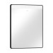 Hansgrohe Spiegel Xarita Lite Q 600/30 m.hor.LED Beleuchtung Wandschalter Matt Black