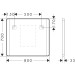 Hansgrohe Spiegel Xarita Lite Q 800/30 m.seitl.LED Beleuchtung IR Sensor Matt Black