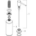 Hansgrohe Spülmittelspender A41 Brushed Black Chrome  