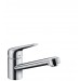 Hansgrohe Spültischmischer 100 CoolStart Eco Schwenkauslauf M4221-H100 chrom