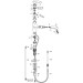Hansgrohe Spültischmischer 150 Ausziehausl.M427-H150ST edelstahl-optik