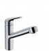 Hansgrohe Spültischmischer 150 Focus M42 Eco Ausziehauslauf 1jet chrom