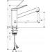 Hansgrohe Spültischmischer 150 Zesis M33 1jet mattschwarz