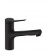 Hansgrohe Spültischmischer 150 Zesis M33 Ausziehbrause 2jet mattschwarz
