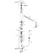 Hansgrohe Spültischmischer 160 Zesis M33 Ausziehbrause 2jet sBox lite chrom