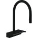 Hansgrohe Spültischmischer 170 Aquno Select M81 Ausziehbrause 3jet mattschwarz