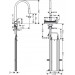 Hansgrohe Spültischmischer 170 Aquno Select M81 Ausziehbrause 3jet sBox mattschwarz