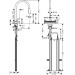 Hansgrohe Spültischmischer 170 Aquno Select M81 Ausziehbrause 3jet sBox mattschwarz