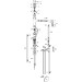 Hansgrohe Spültischmischer 170 mit SBox Ausziehbrause M5216-H170 chrom