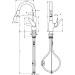 Hansgrohe Spültischmischer 180 Ausziehbrause M429-H180ST edelstahl-optik