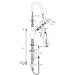 Hansgrohe Spültischmischer 200 Talis M51 Eco Ausziehbrause 2jet chrom