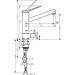 Hansgrohe Spültischmischer 200 Zesis M33 Geräteabsperrventil 1jet chrom