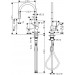 Hansgrohe Spültischmischer 210 Talis M54 Eco Ausziehbrause 2jet chrom