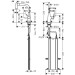 Hansgrohe Spültischmischer 220 mit sBox Ausziehbrause M7116-H220 ST edelst.-opt.