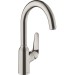 Hansgrohe Spültischmischer 220 Schwenkausl.M421-H220ST edelstahl-optik