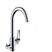 Hansgrohe Spültischmischer 220 Schwenkauslauf mit Geräteabsperrventil M424-H220 chrom