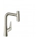 Hansgrohe Spültischmischer 220 Select 2jet sBox Ausziehbrause M5117-H220 edelstahl-optik