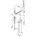 Hansgrohe Spültischmischer 230 Select 2jet Axor Citterio Ausziehbrause sBox steel