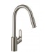 Hansgrohe Spültischmischer 240 Focus M41 Eco Ausziehbrause 2jet edelstahl-optik